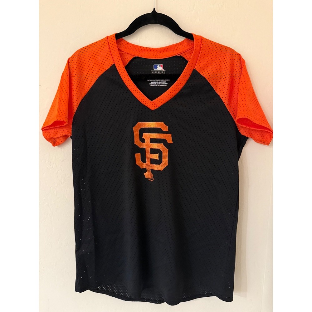 San Francisco Giants Women's Genuine Merchandise Jersey Shirt Size Medium -NWOT